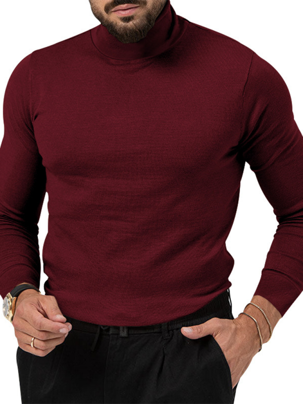 Men T-Shirts- Turtleneck Every Sharp Man T-Shirt- - IndioGear.com