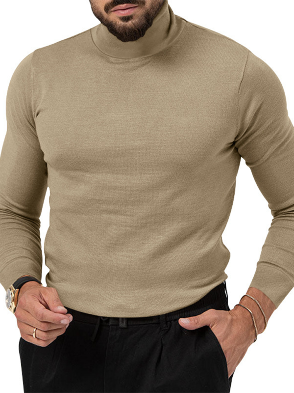 Men T-Shirts- Turtleneck Every Sharp Man T-Shirt- - IndioGear.com