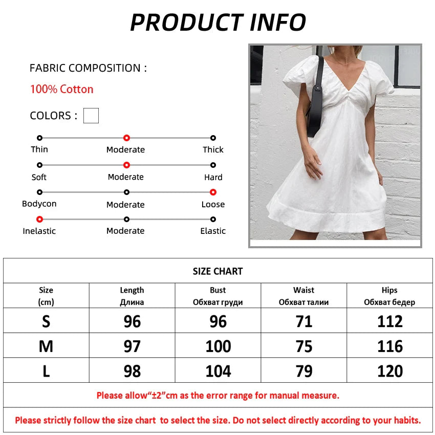 Mini Dresses- Dress for Sunny Days - Cotton Tie-Back Sundress- - IndioGear.com