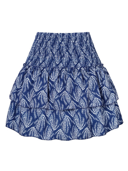 Mini Skirts- Express Your Style in Vibrant Layered Mini Skirt- - IndioGear.com