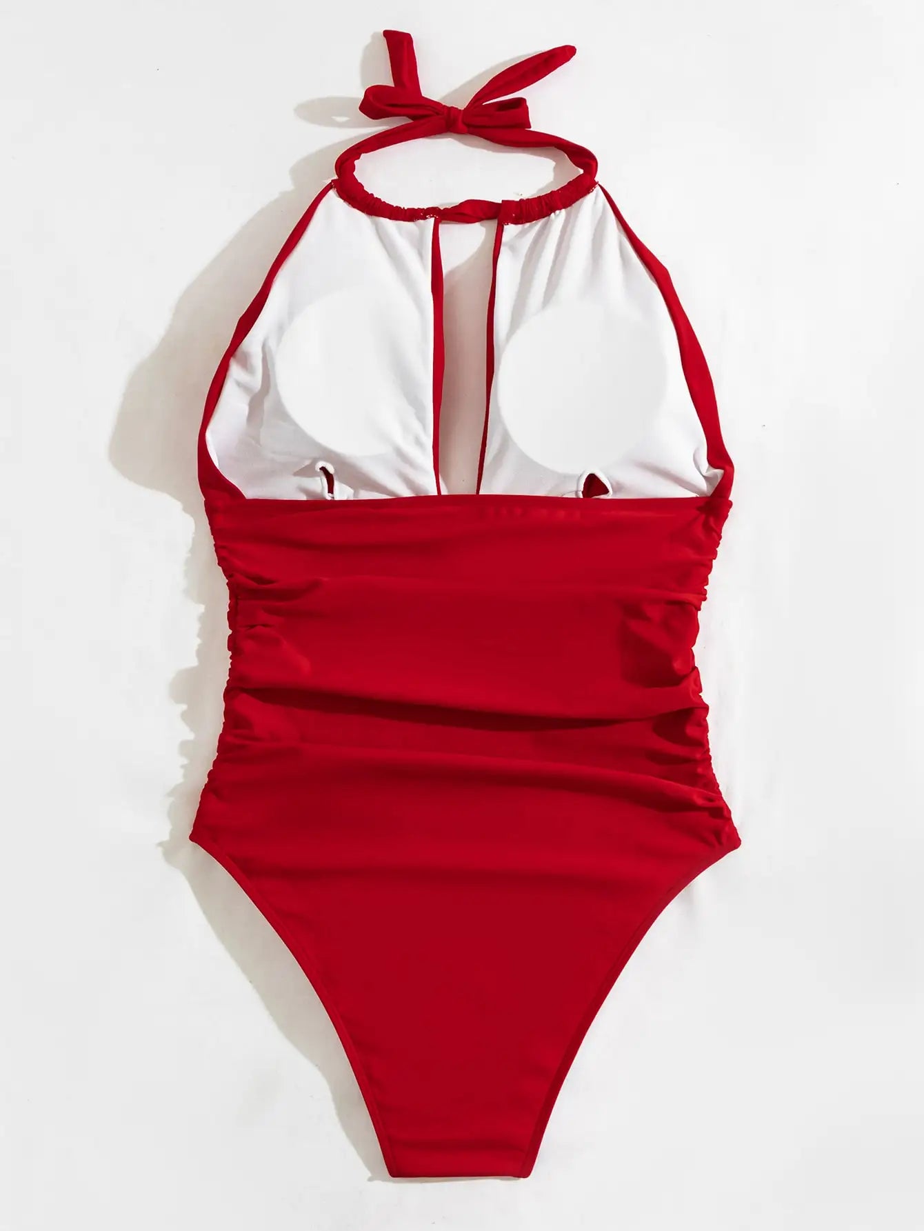 Monokini Swimwears- Pool Party Ruched Monokini-suit- - IndioGear Women Clothing