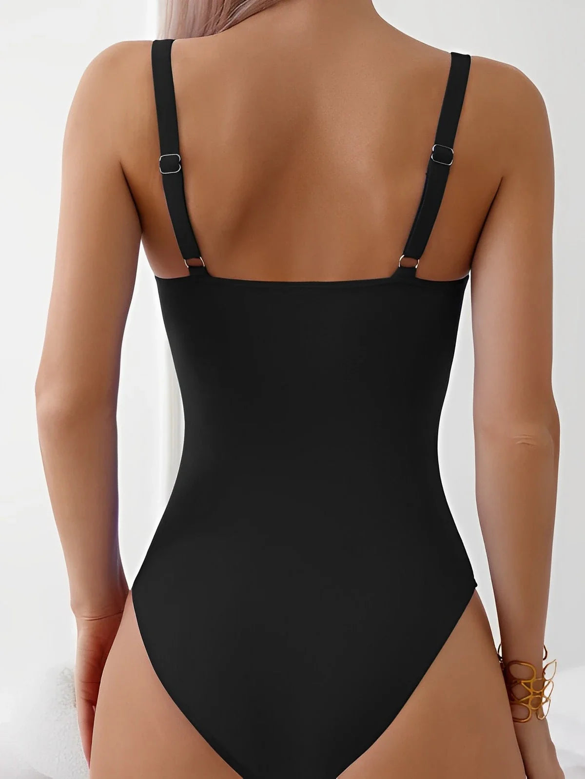 Monokini Swimwears- Sun-Siren Ruched Monokini- - IndioGear Women Clothing