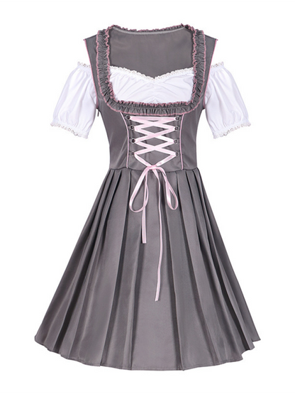 Oktoberfest Dresses- Elegant Oktoberfest Dress for Women Bavarian Outfit- - IndioGear.com