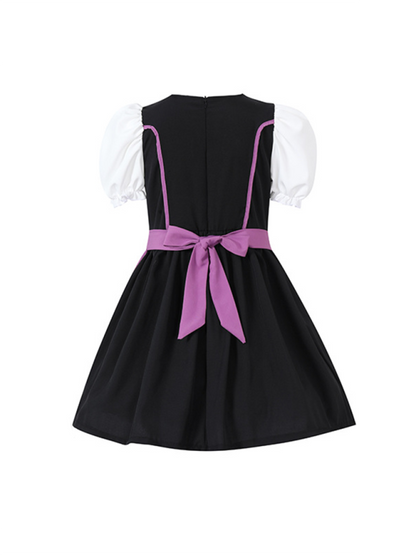 Oktoberfest Dresses- Little Lavender Kid’s Bavarian German Maid Costume Dress- - IndioGear.com