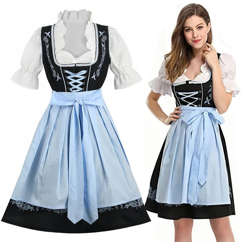 Oktoberfest Dresses- Traditional Bavarian Costume Dress for Oktoberfest- - IndioGear.com