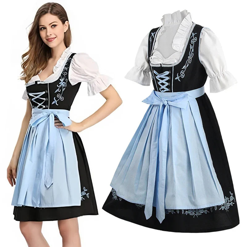 Oktoberfest Dresses- Traditional Bavarian Costume Dress for Oktoberfest- - IndioGear.com