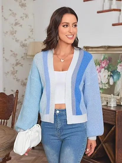 Open Front Cardigans- Chic Chunky Knit Throw-On- - IndioGear.com