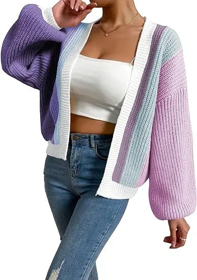 Open Front Cardigans- Chic Chunky Knit Throw-On- - IndioGear.com