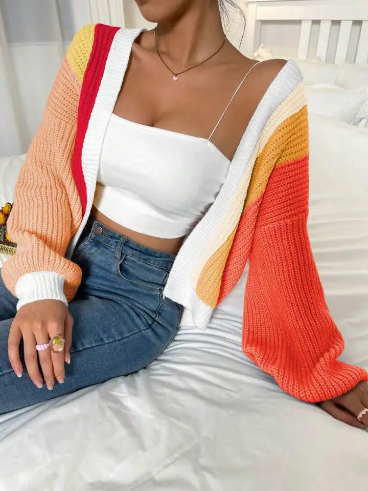 Open Front Cardigans- Chic Chunky Knit Throw-On- - IndioGear.com