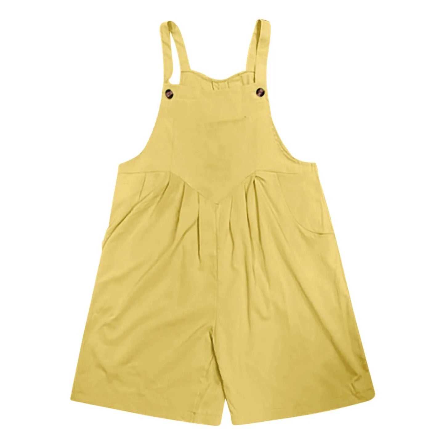 Overalls- Short-Length Summer Playsuit for Women's Loungewear - Loose Overalls- - IndioGear.com