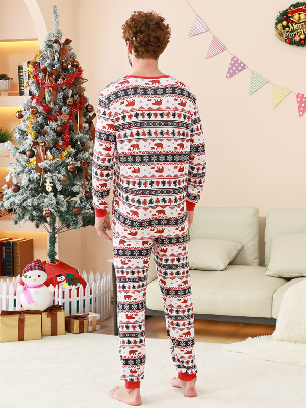 Pajamas Family Set- Christmas Family Bear Pajamas Set- - IndioGear.com