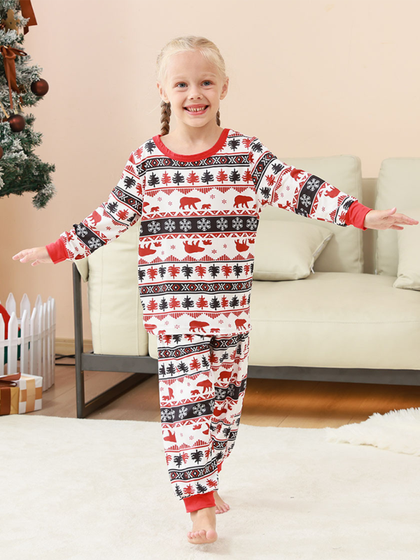 Pajamas Family Set- Christmas Family Bear Pajamas Set- - IndioGear.com