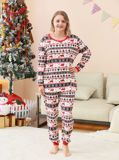 Pajamas Family Set- Christmas Family Bear Pajamas Set- - IndioGear.com