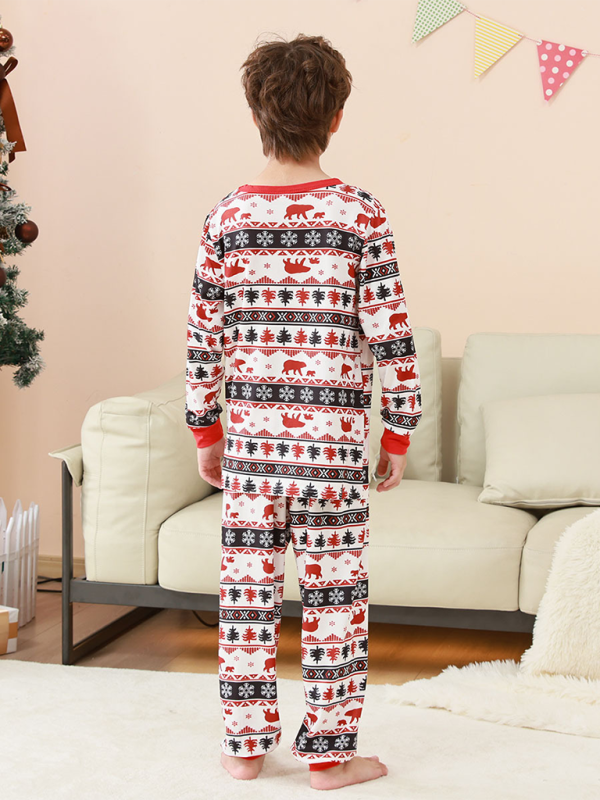 Pajamas Family Set- Christmas Family Bear Pajamas Set- - IndioGear.com