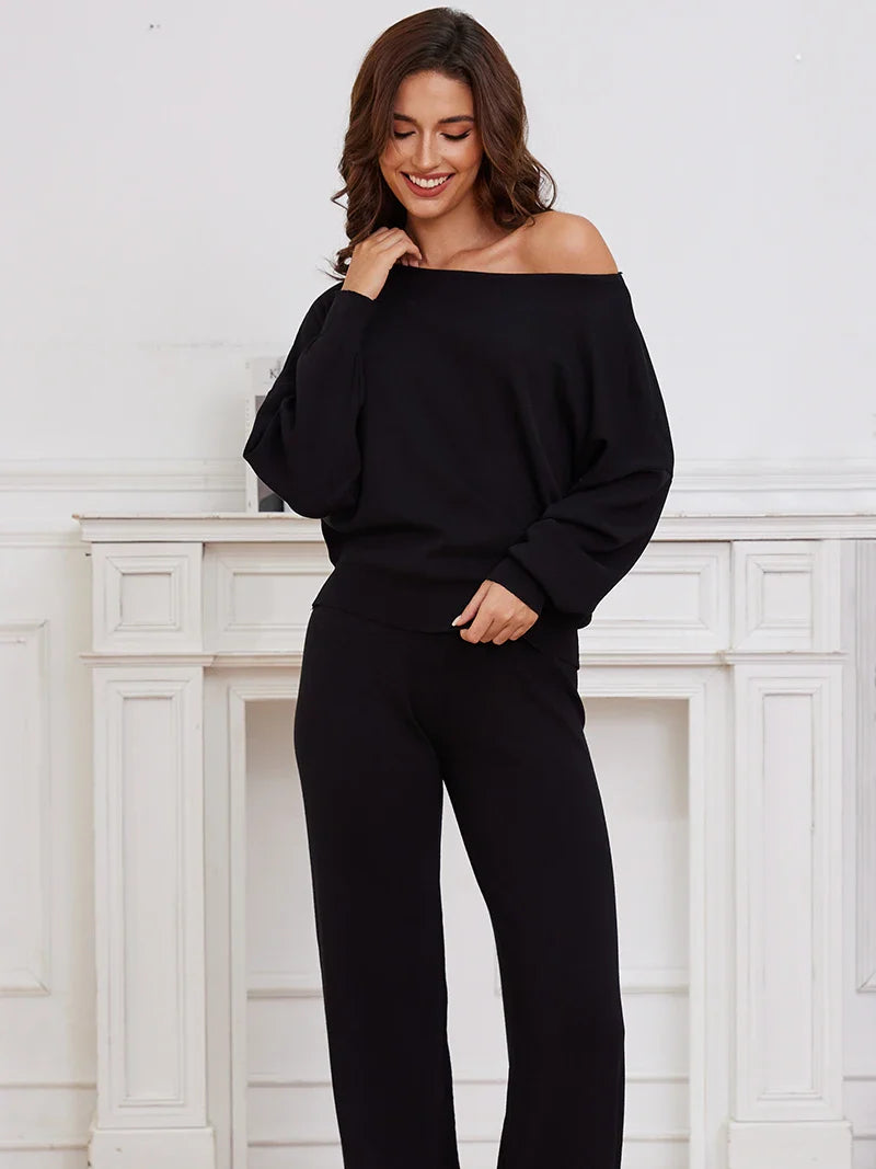 Pants Matching Sets- Pants and Sweater Matching Set – Loungewear Fashion Outfit- - IndioGear.com