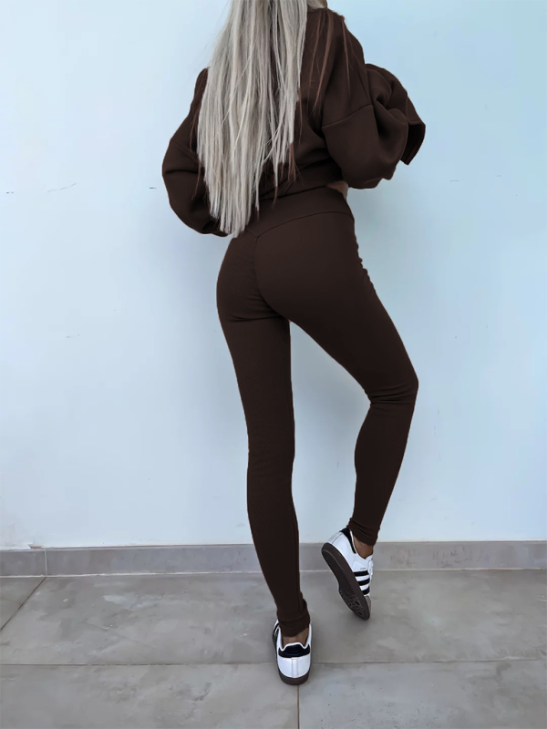 Pants set- Sporty Casual Set Leggings & Oversized Sweatshirt- - IndioGear.com