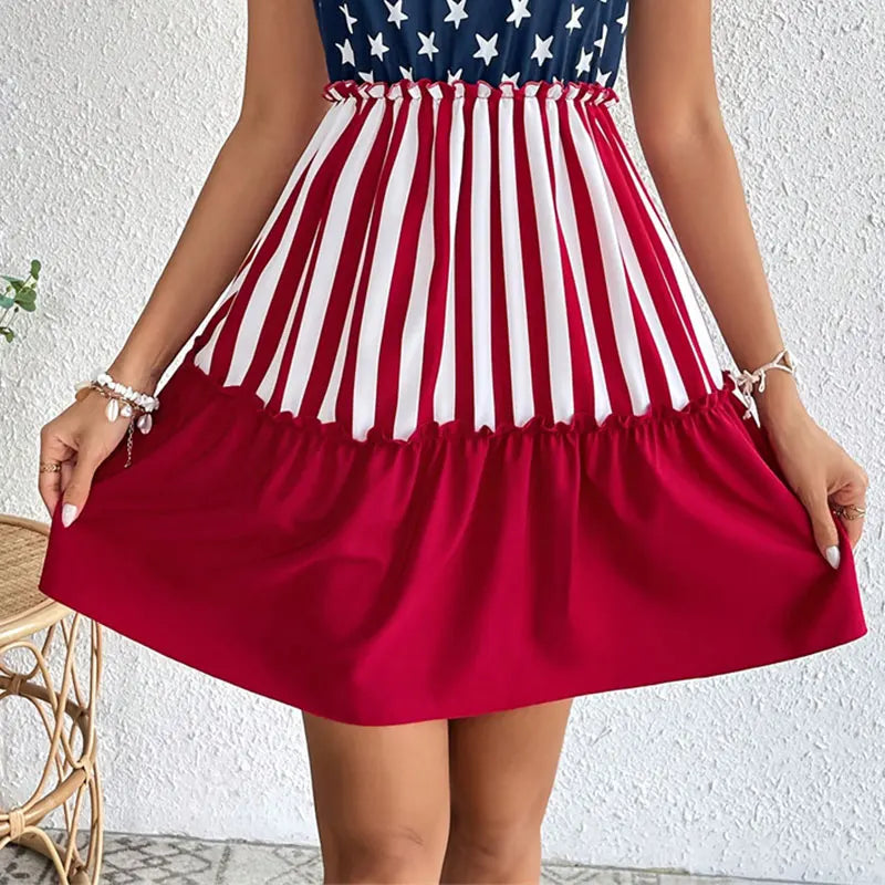 Patriotic Dress- American Flag Dress for Patriotic Parties- - IndioGear.com