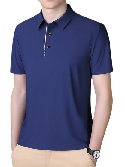 Polo Shirts- Business Casual Polo Men's short-sleeved