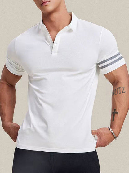 Unverzichtbares Poloshirt mit Kragen für Herren für den Alltag