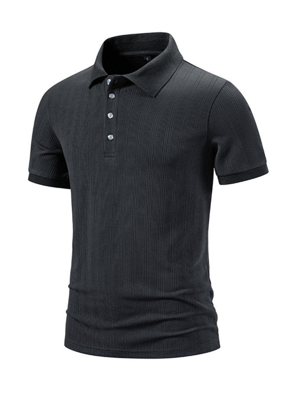 Strukturiertes Poloshirt für Herren für den Alltag