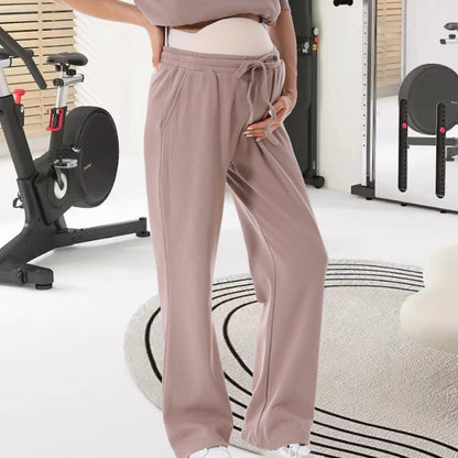 Pregnancy & Nursing Loungewear- Mom's Cozy Comfort Lounge Set- Pants only- IndioGear Women Clothing