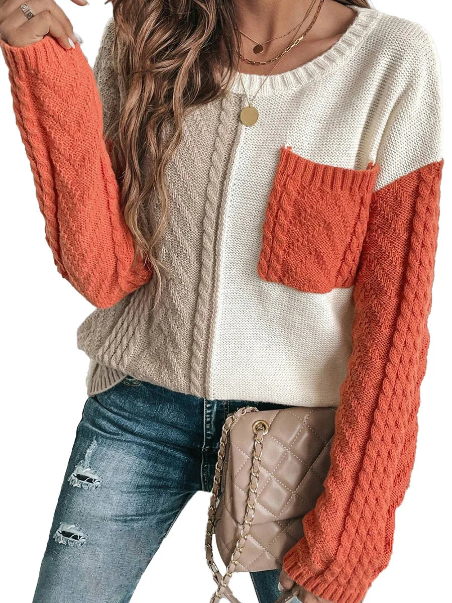 Pullover Sweaters- Modern Artisan Knitwear Pullover- - IndioGear.com