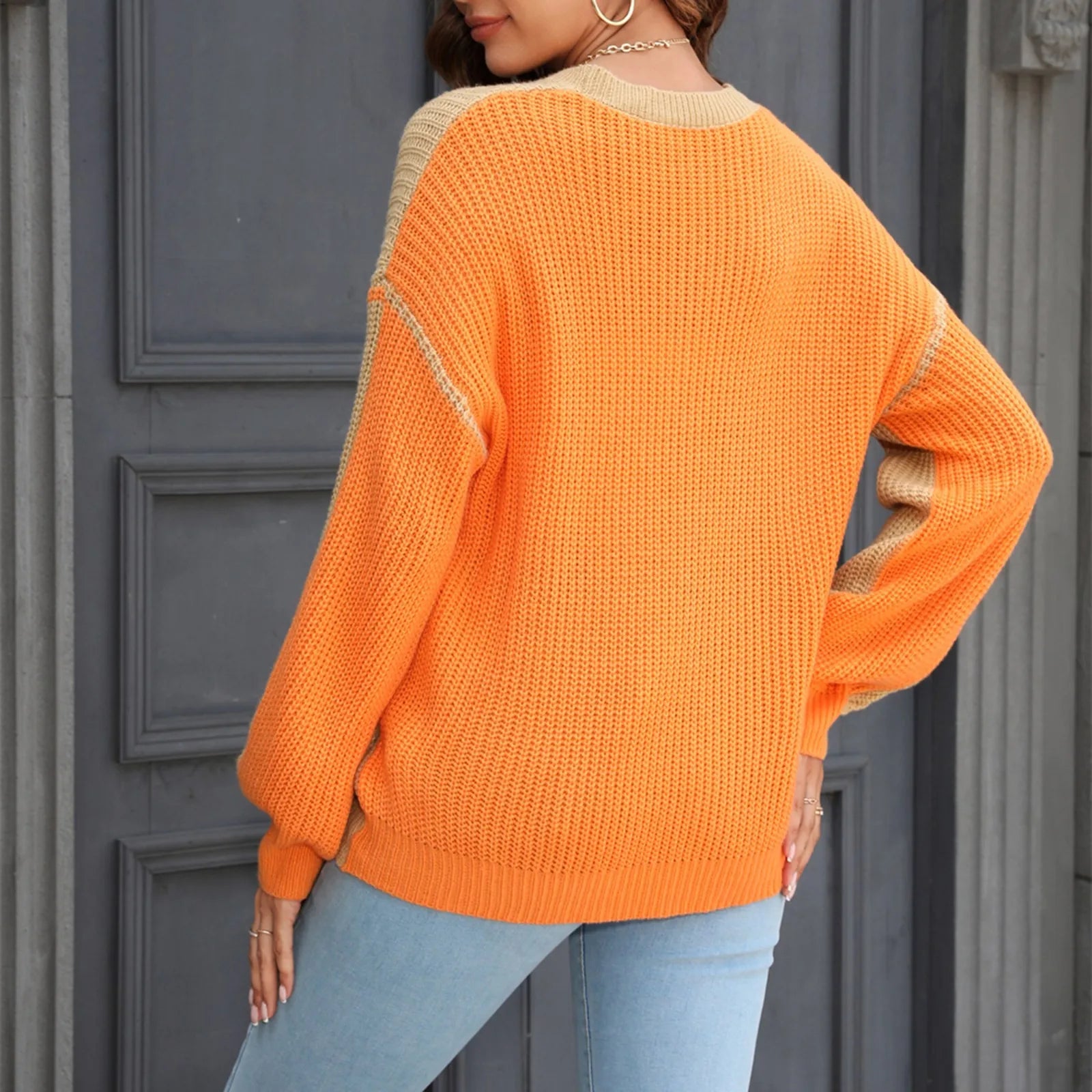 Pullover Sweaters- Snug and Stylish Knit Sweater - Seasonal Staple- - IndioGear.com