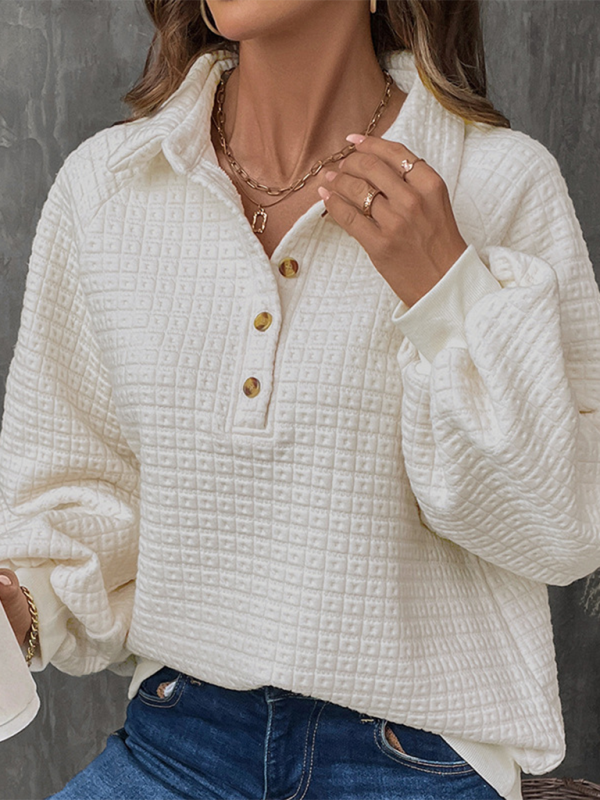 Pullovers- Women Fancy Textured Pullover- - IndioGear.com