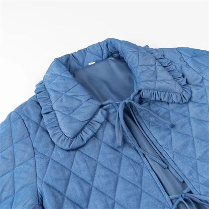 Quilted Jackets- Classic Diamond Quilted Jacket for Women- - IndioGear.com