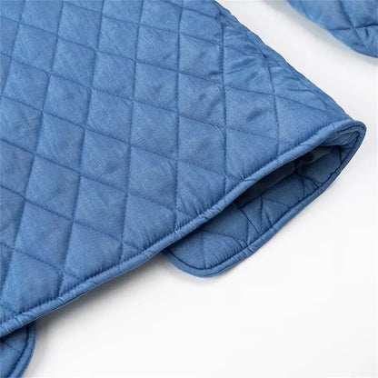 Quilted Jackets- Classic Diamond Quilted Jacket for Women- - IndioGear.com