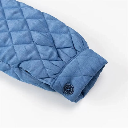 Quilted Jackets- Classic Diamond Quilted Jacket for Women- - IndioGear.com