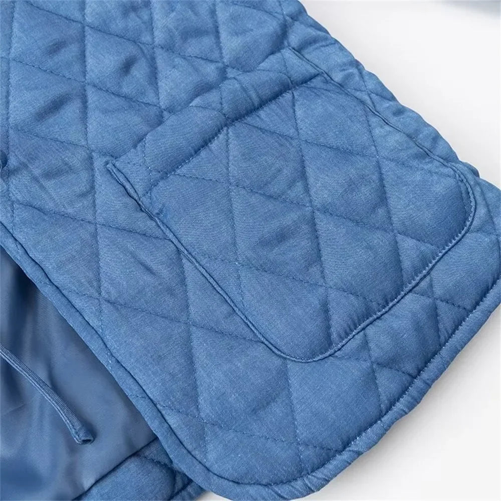 Quilted Jackets- Classic Diamond Quilted Jacket for Women- - IndioGear.com