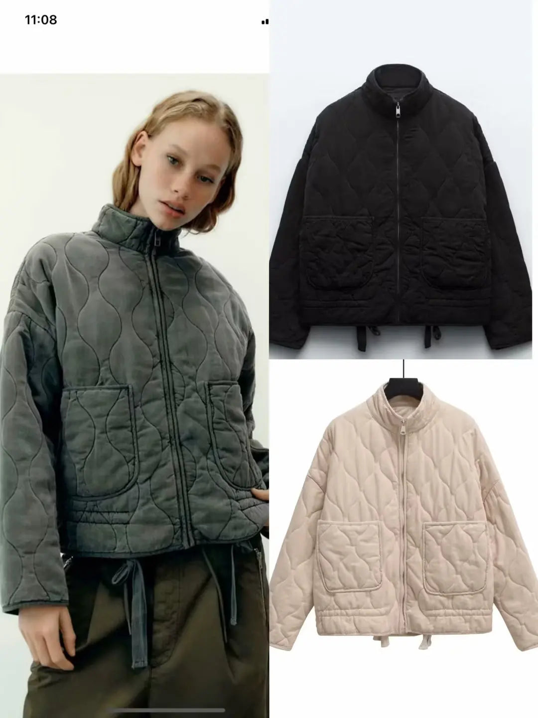 Quilted Jackets- Patch Pocket Quilted Comfort Jacket- - IndioGear.com