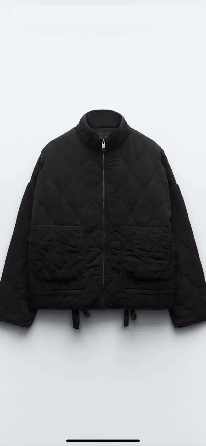 Quilted Jackets- Patch Pocket Quilted Comfort Jacket- Black- IndioGear.com