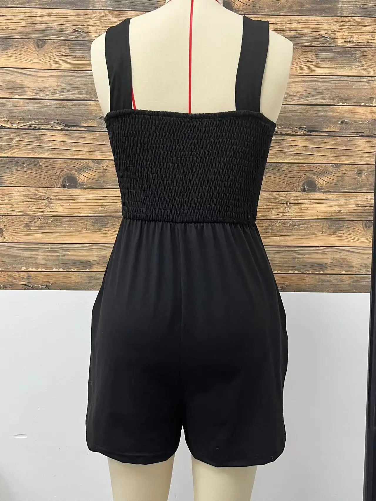 Rompers- Casual Wide-Leg Cami Romper for Women- - IndioGear.com