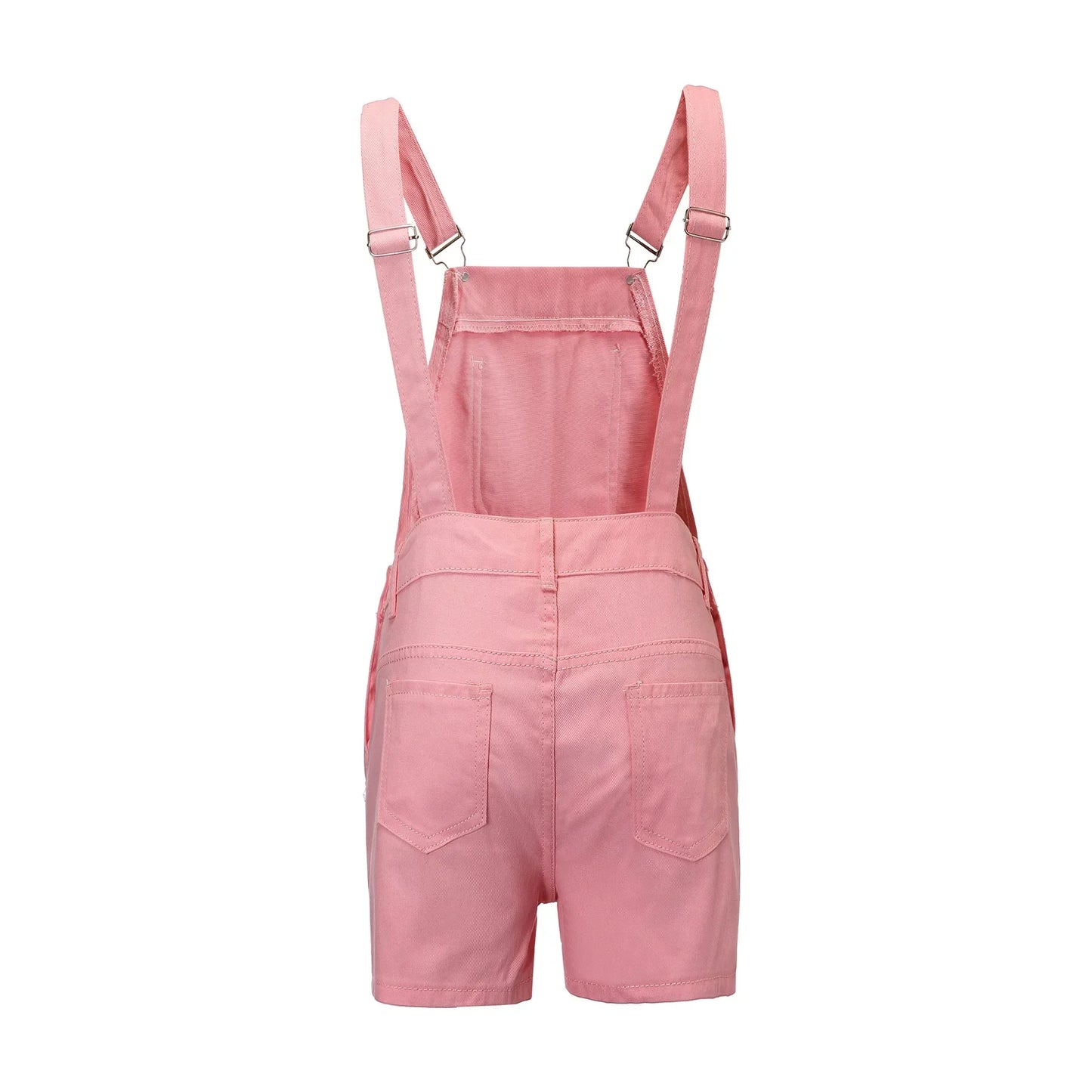 Rompers- Summer Essentials Rompers - Denim Bib Short Overalls- - IndioGear.com