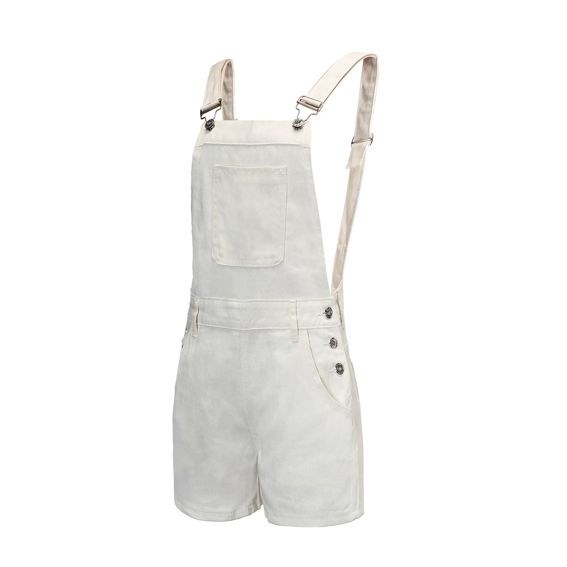 Rompers- Summer Essentials Rompers - Denim Bib Short Overalls- - IndioGear.com