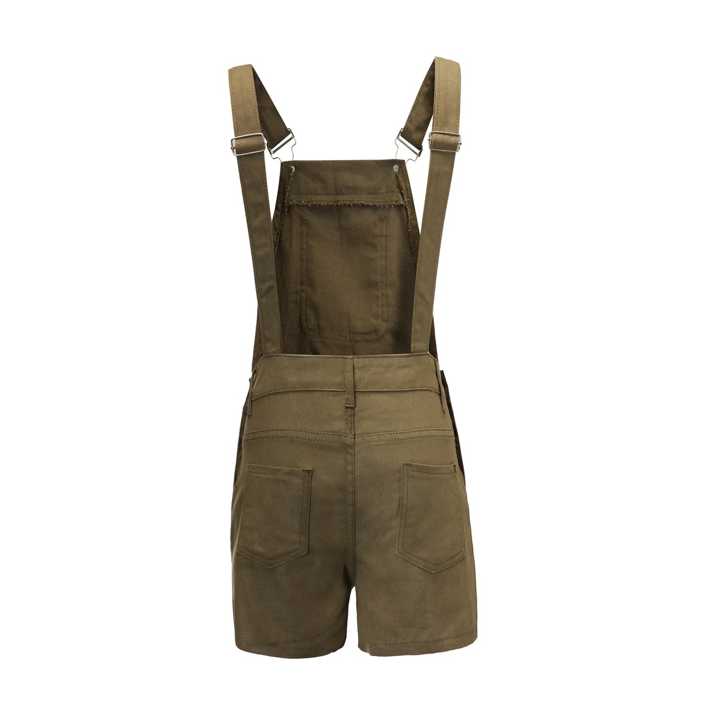 Rompers- Summer Essentials Rompers - Denim Bib Short Overalls- - IndioGear.com