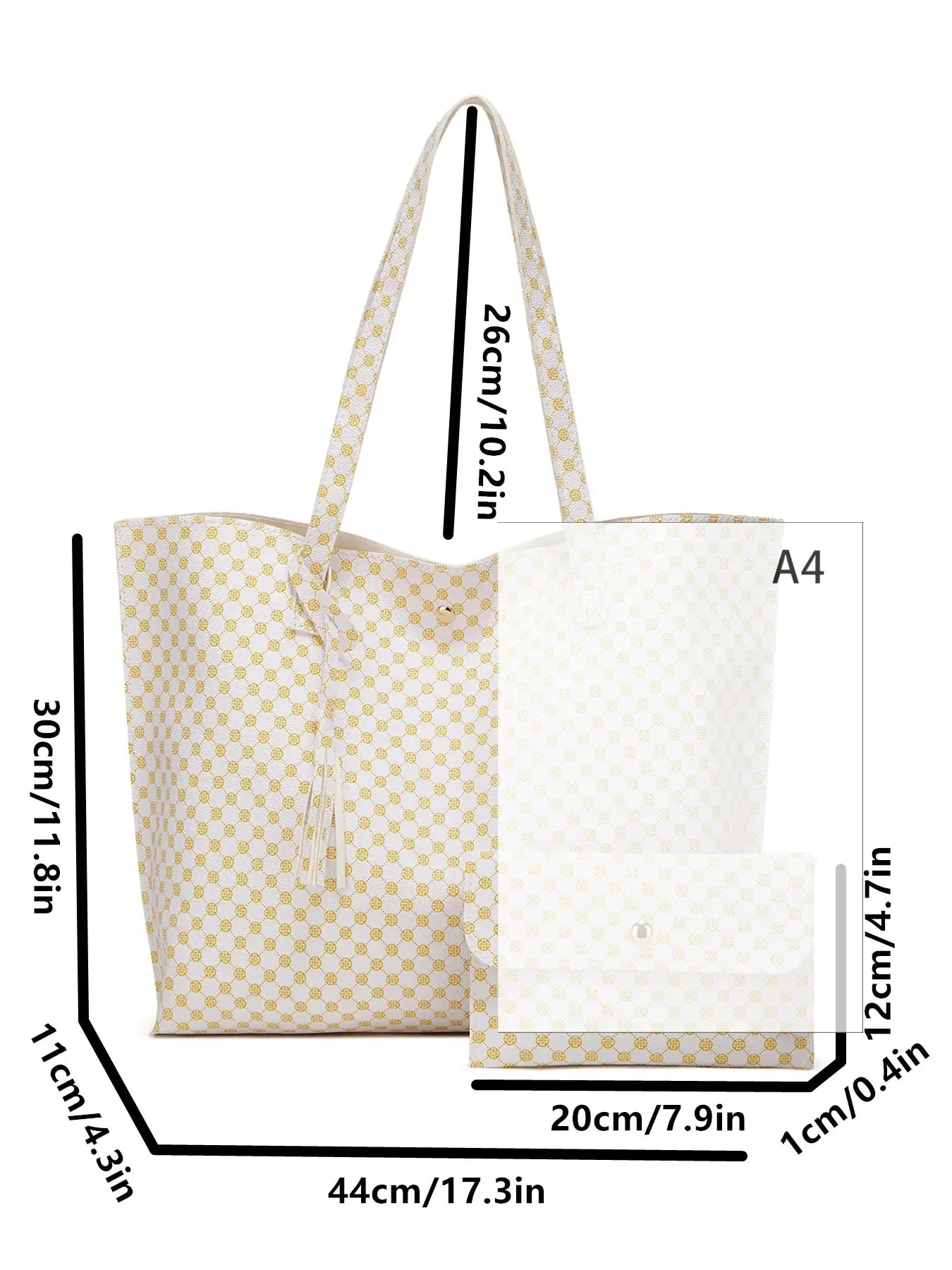 Tote Bags- Business Tote Bag Ideal for Large Documents- - IndioGear.com