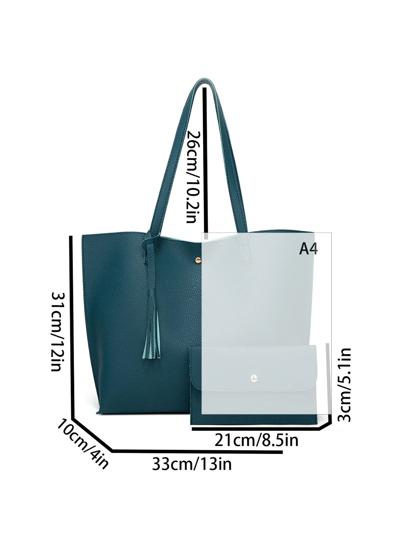 Tote Bags- Business Tote Bag Ideal for Large Documents- - IndioGear.com