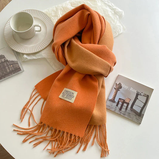 Scarfs- Faux Cashmere Pashmina Scarves Soft Scarf- - IndioGear.com