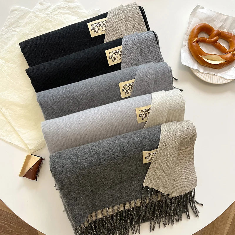 Scarfs- Faux Cashmere Pashmina Scarves Soft Scarf- - IndioGear.com