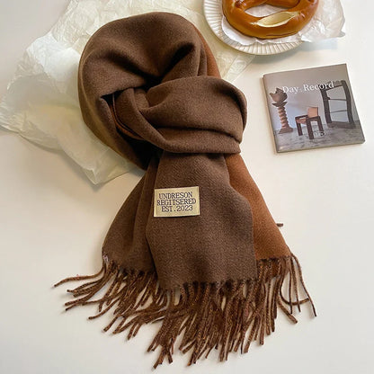 Scarfs- Faux Cashmere Pashmina Scarves Soft Scarf- Peruvian Soil- IndioGear.com