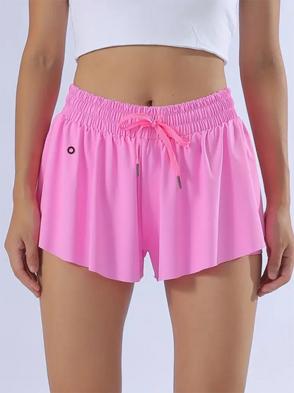 Shorts- Athletic Skirt with Built-In Shorts- - IndioGear.com