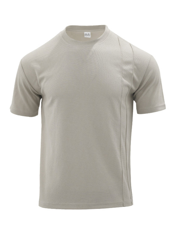 Essentials Solid T-Shirt and Shorts Combo for Men