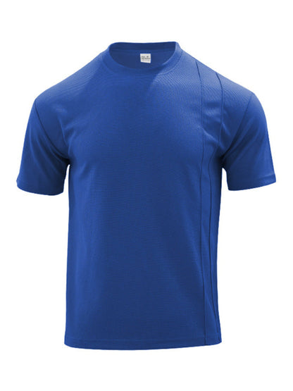 Essentials Solid T-Shirt and Shorts Combo for Men