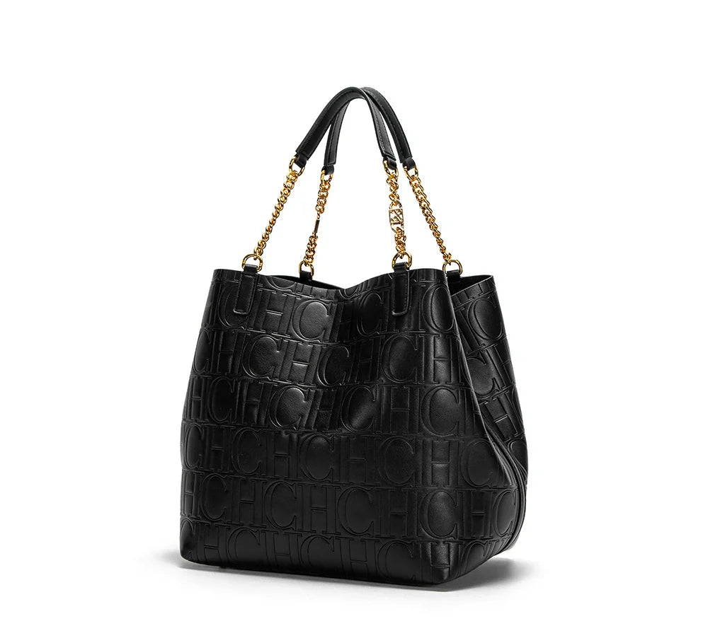 Shoulder Bags- Timeless Texture Handbag - Retro Deluxe- - IndioGear Women Clothing