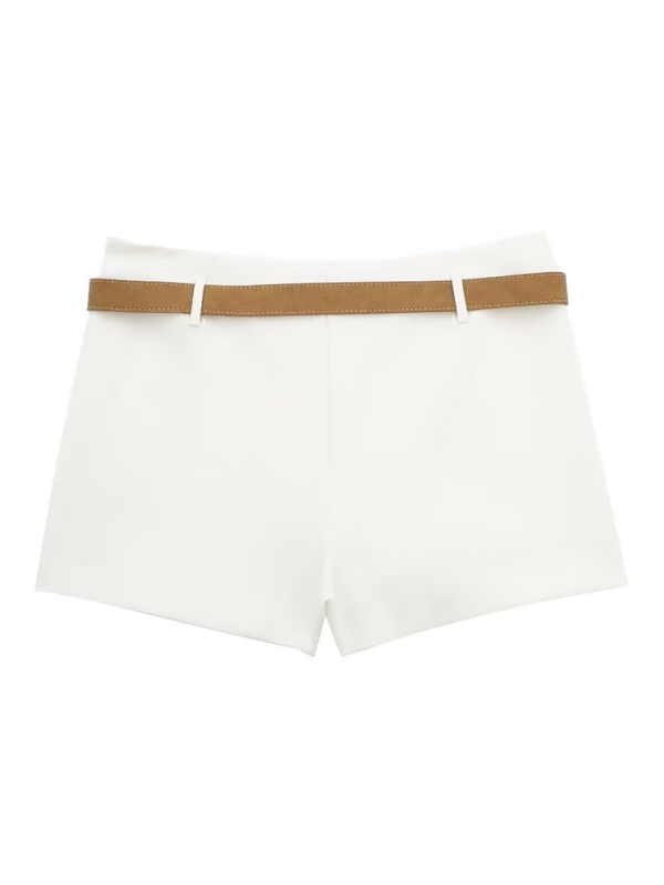 Skirts- Belted Shorts Skirt- - IndioGear.com