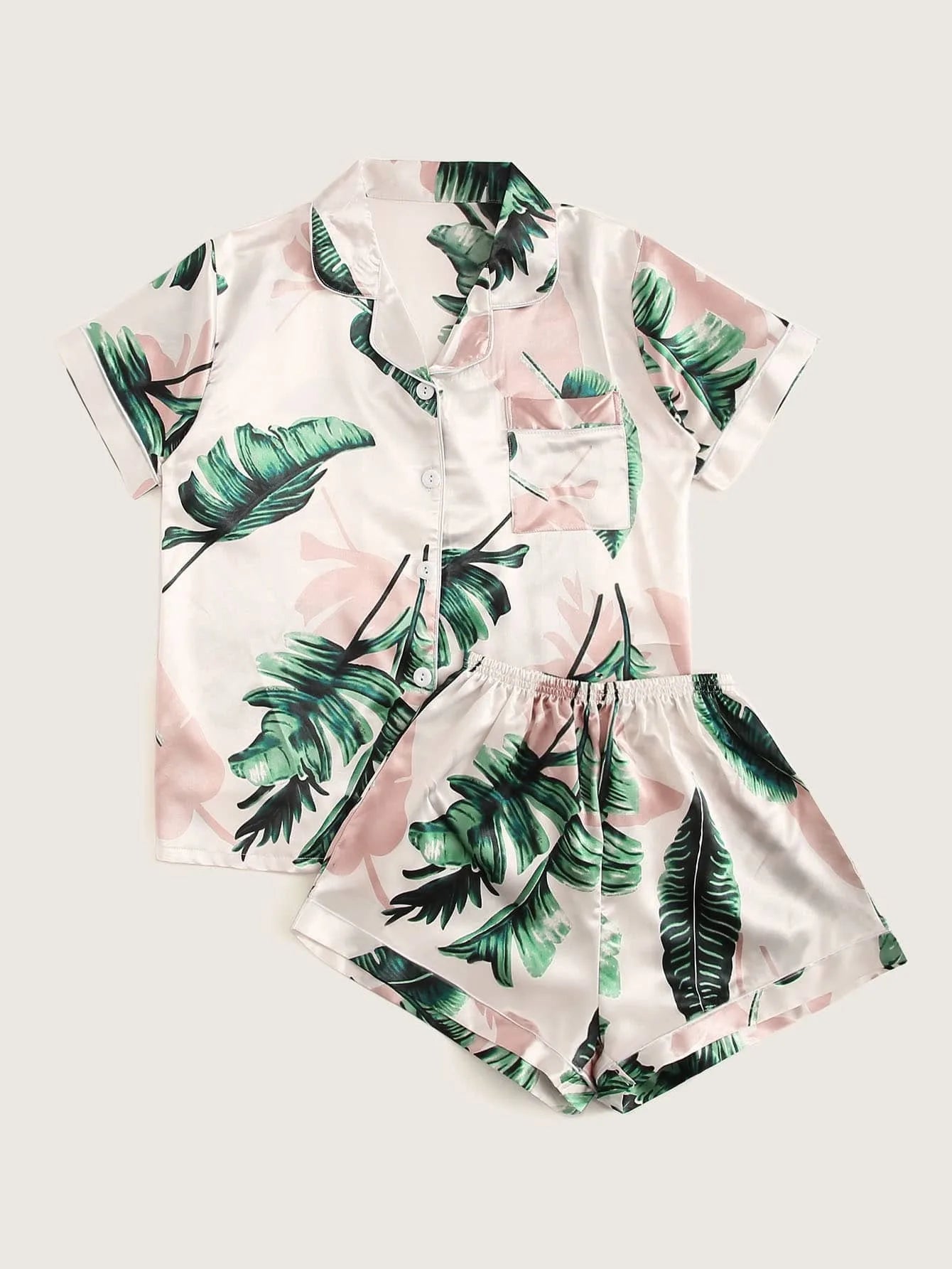 Sleepwear- Botanic Beats & Beasts Sleepwear- - IndioGear Women Clothing