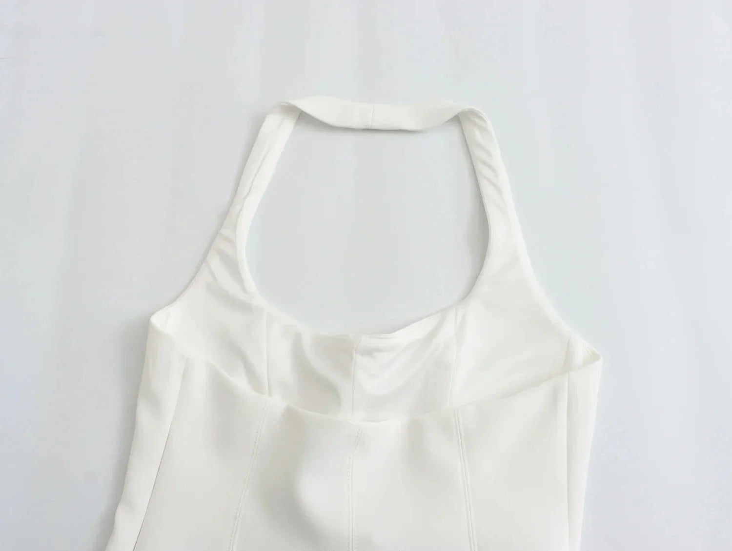 Sleeveless Blouses- Form-Fitting Halter Blouse Sleeveless Top for Outdoor Events- - IndioGear Women Clothing